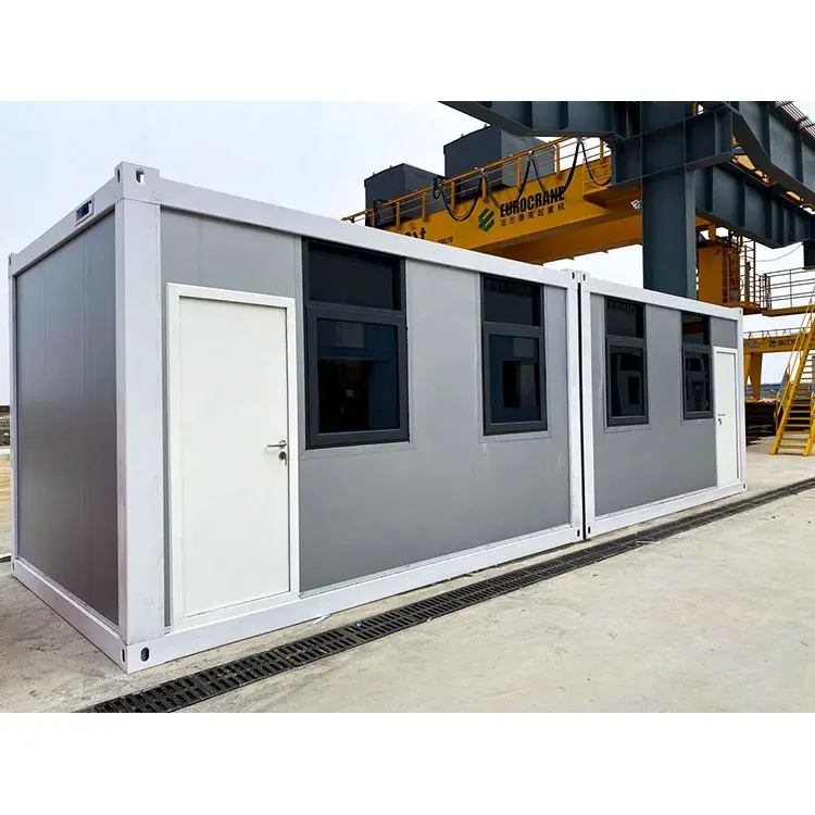 Fabriekslevering Kant-En-Klare Openbare Modulaire Container Kantoor Afneembare Container Badkamer Te Koop