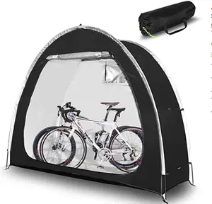 Jetzt meist verkauftes Fahrrad zelt Regens ic heres Fahrrads chuppen zelt Tragbares Zelt im Freien für Fahrrad kann Farbe anpassen