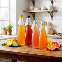 Échantillon gratuit 500ml Eau minérale française Evian de haute qualité en bouteille de verre pour boissons