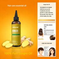 Huile de soin capillaire pour tresses, biotine, gingembre, romarin, vegan, bio, marque privée, anti-chute, stimulant la croissance, sérum pour femmes et hommes noirs