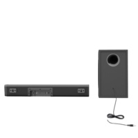 Barre de son amplifiée MyBestSound 60W 2.1CH avec caisson de basses passif et télécommande pour système de cinéma maison
