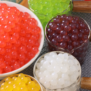 Boba éclatant à saveur de fruits multiples, fraise, raisin, mangue, Boba éclatant de qualité supérieure pour le thé à bulles et les desserts - Product Image 5