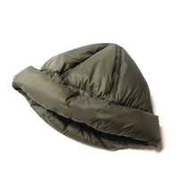 Gorro ligero relleno de ganso para hombre y mujer, a prueba de viento, a la moda, para exteriores