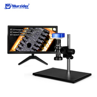 MSD413-4K2V-22 Industrial Digital Microscope with 4K Camera and 22 Inch HD Display for PCB Soldering Inspection & Electronic QC