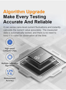 Prix d'usine rétro-éclairé pH-mètre 3 en 1 EC/PH/Temp Haute Précision pH-mètre rétro-éclairé pour piscine hydroponique Commande en gros fournisseur - Product Image 5