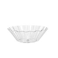 Runde PS Hartplastik Transparente Saucen- und Dessertschale für Fluglinien und Partys Modernes und Schlichtes Design Vorrätig