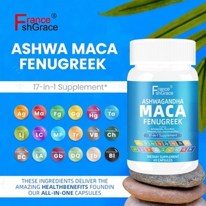 Nuevo Suplemento de Maca con Tongkat Ali y Ginseng, Ayuda a Aliviar el Estrés, Cápsulas de Raíz de Maca y Ashwagandha para Adultos - Product Image 5