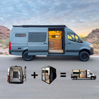 Kit modulaire VanBox Camper avec armoires de rangement et réservoir d'eau