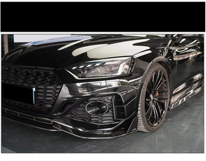 ชุดแต่งกันชนหน้าคาร์บอนไฟเบอร์แบบสปอร์ต แอโรไดนามิก สำหรับ <span class=keywords><strong>Audi</strong></span> <span class=keywords><strong>RS5</strong></span> B9.5 <span class=keywords><strong>Sportback</strong></span> ปี 2020-2024 - Product Image 6