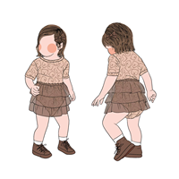 Combinaison en tulle à boutons-pression pour bébé fille, jupe-short pour enfants, combinaison pour enfants, vente en gros Little Glow Kid