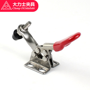 <b>Clamp</b> Dlsdalishi Stainless Steel Horizontal <b>Clamp</b> Gh201 Ass Woodworking <b>Quick</b> Clamping Tool Fixtures - Product Image 2
