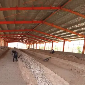 Preço de fábrica kit de construção de aço pré-fabricado galpão de armazenamento estrutura de aço oficina edifício para venda