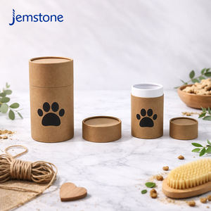 Emballage personnalisé en tube cylindrique en papier cartonné recyclé de qualité alimentaire pour épices en poudre, café en grains, nourriture pour animaux de compagnie - Product Image 6