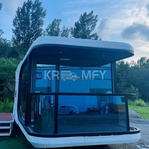 Cafetería Móvil Moderna, Cómoda Tienda de Libros en Contenedor, Casa Cápsula Espacial - Product Image 6