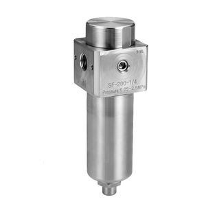 Régulateur en acier inoxydable Fonctionnement pneumatique Filtre régulateur Deux combinaisons SFR2000 1/4\" FRL Fabricant - Product Image 4