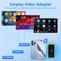 Dongle USB 3 en 1 2 + 16G filaire vers adaptateur Carplay sans fil carplay ai box youtube netflix Android 11 adaptateur carplay