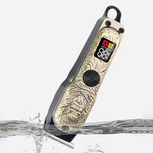 Cortadora de pelo inalámbrica profesional para hombres, cortadora de pelo con pantalla LCD, cortadora de pelo para peluquero - Product Image 2