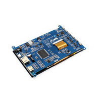 Raspberry Pi 5. Generation 4B 5-Zoll TFT LCD mit 800x480 Auflösung Kapazitiver Touchscreen JETSON NANO