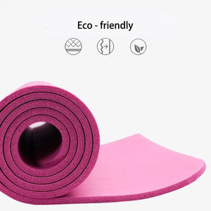 Tapete de Yoga Plegable Personalizado Antideslizante y Ecológico de NBR con Correa de Transporte - Product Image 3