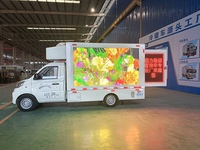 Camion publicitaire mobile à essence FOTON avec écran LED couleur P3 P4 P5, véhicule panneau d'affichage simple, double ou triple face, camion de promotion et de scène