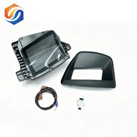 BMW Setir Kiri X5F15 X6F16 F15/F16 Kaca Depan HUD Layar LED Sistem Proyeksi Kaca (tanpa Panel Instrumen)