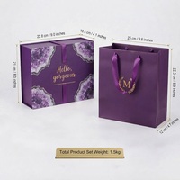 Panier-cadeau spa 7 pièces, ensemble de soins personnels avec bougie parfumée, accessoires de bain, cadeaux personnalisés pour femmes, anniversaire, Saint-Valentin