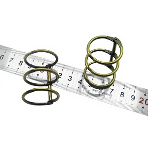 YIWANG papelería Mini 3 anillos 1 pulgada Mesa calendario anillo carpeta Clip - Product Image 2