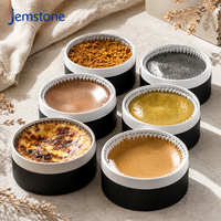 Boîte Cadeau Cylindrique Personnalisée pour Gâteau Basque, Cheesecake, Pâtisserie, avec Logo, Tube en Carton Kraft Biodégradable Résistant au Four avec Insert de Cuisson