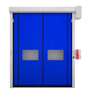 Puerta Rápida Enrollable de Diseño Industrial de Wuxi Shelter Factory, Autoreparable, de Nano PVC, con Certificación ISO9001 para Almacén - Product Image 6