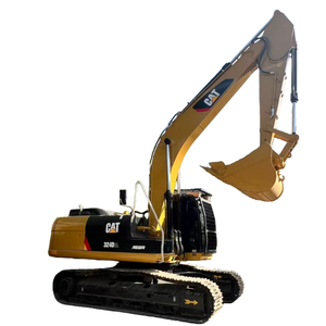 รถขุดตีนตะขาบ CAT324D2L excavator24Tons ขนาดกลางที่ใช้แล้ว Caterpillar324D2L 90% เครื่องจักรก่อสร้างมือสอง - Product Image 1