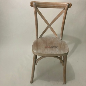 ठोस ओक प्राचीन Crossback खेत कुर्सी - Product Image 4