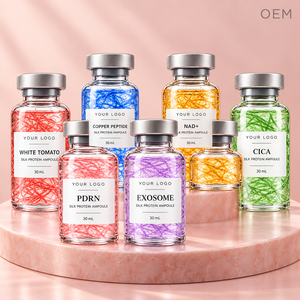 Ampoule Visage Protéine de Soie Soin Quotidien de la Peau Essence 30ml Marque Privée OEM ODM Emballage Personnalisé Vente en Gros Soins de la Peau - Product Image 3
