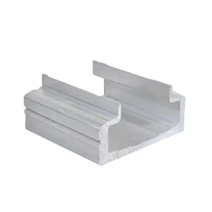 High quality custom anodized 6063 t5 extruded industrial aluminum profiles