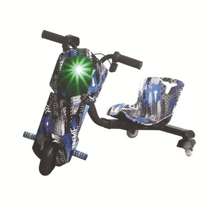 Trottinette électrique sans balais 36V 350W à 3 roues, tricycle de drift compact pour la conduite récréative en extérieur - Product Image 4
