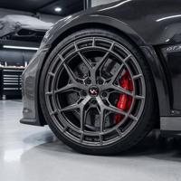Jantes en alliage d'aluminium forgé personnalisées HFX, noir brillant, 16-21 pouces, 5x112 5x120 pour F30 G20 G30 Audi A4 A6 Mercedes C E GLC