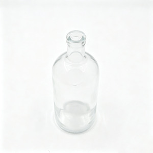Bouteille de liqueur en verre sans plomb de qualité supérieure, 750 ml, bouchon en liège transparent, pour whisky, brandy, vodka, <span class=keywords><strong>XO</strong></span>, bar, hôtel, vente en gros - Product Image 4