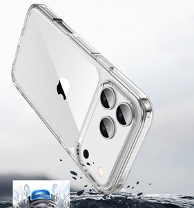 Tinh thể rõ ràng trường hợp điện thoại bền 2 trong 1 TPU PC trường hợp khó khăn chống sốc phụ kiện di động biểu tượng tùy chỉnh điện thoại bìa cho <span class=keywords><strong>Iphone</strong></span> 17 - Product Image 2