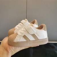 Nouvelle Arrivée Baskets Décontractées à Semelle Souple pour Enfants, Chaussures de Sport à Bout Coque pour la Marche