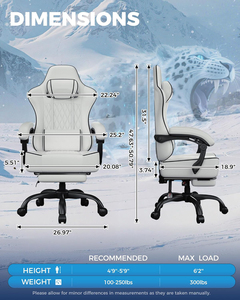 AJUNION Neuestes Design Anpassbares Logo Ergonomischer Bürostuhl Moderner Racing-Stil Gamer-Stuhl Hohe Rückenlehne Verstellbarer <span class=keywords><strong>Gaming</strong></span>-Stuhl - Product Image 2