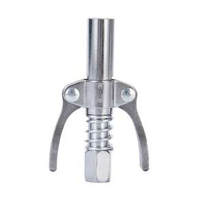 Pistolet à graisse manuel haute pression 10000 psi en acier avec double poignée et verrouillage de raccord - Product Image 4