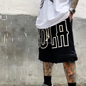 Ensemble T-shirt et short décontracté pour homme avec logo personnalisé OEM, anti-plis, compression, sportswear, fitness, course à pied, jogging, survêtement - Product Image 4