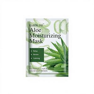 <span class=keywords><strong>Masque</strong></span> en feuille apaisant, hydratant, éclaircissant, raffermissant et régénérant à l'aloe vera, au concombre et à l'huile d'avocat pour femmes, tous types de peau - Product Image 4