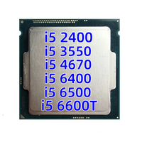 LGA 1155 I5 3550 Cpu 2400 6400 6500 6600T Socket 3.2g Computer 4670 Cpu