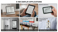 شاشة عرض E Ink عالية الجودة بأحجام 1.27، 1.54، 2.13، 2.66، 2.9، 3.52، 3.68، 3.7، 4.2، 5.83، 7.5، 7.8، 10.2، 10.3، 13.3 بوصة، شاشة عرض ورقية إلكترونية.