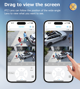 6MP กลางแจ้ง4G <span class=keywords><strong>3</strong></span>เลนส์สองมุมมอง Wi-Fi ขนาดมินิกล้องพลังงานแสงอาทิตย์กันน้ำสีซูม15X กล้องมองเห็นกลางคืน - Product Image 5