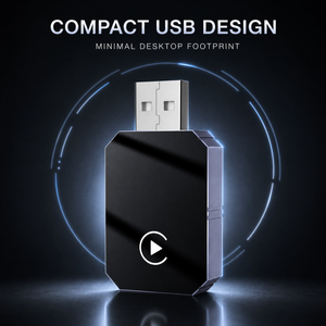 En Stock: Adaptador Universal CarPlay Android Auto, Plug and Play, Convertidor USB CarPlay con WiFi 5G, Conexión Rápida y Reconexión Automática - Product Image 1