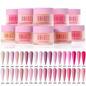 Unigel personalizzato Logo acrilico Nail in polvere all'ingrosso OEM acrilico immersione in polvere arte per unghie in polvere - Product Image 2