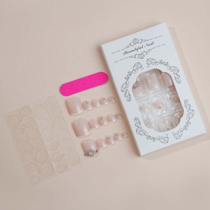 <span class=keywords><strong>Uñas</strong></span> Postizas <span class=keywords><strong>de</strong></span> Alta Calidad, Forma Cuadrada Francesa <span class=keywords><strong>con</strong></span> Corazón y Diamantes, <span class=keywords><strong>Uñas</strong></span> Postizas para <span class=keywords><strong>Pies</strong></span>, 24 Piezas, ABS, Rosa Simple - Product Image 4