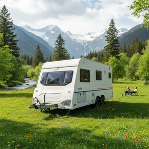 Caravanes légères et modernes en aluminium pour <span class=keywords><strong>camping</strong></span>-cars, remorques à double essieu, aventures en plein air, <span class=keywords><strong>camping</strong></span>, caravanes tout-terrain, remorques <span class=keywords><strong>de</strong></span> voyage - Product Image 1