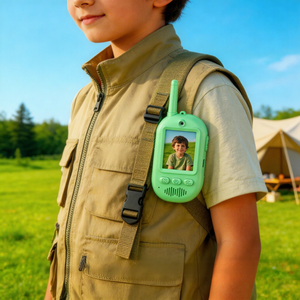 <span class=keywords><strong>Radio</strong></span> bidirectionnelle vidéo légère pour enfants, design portable, facile à transporter pour les voyages et le camping - Product Image 5